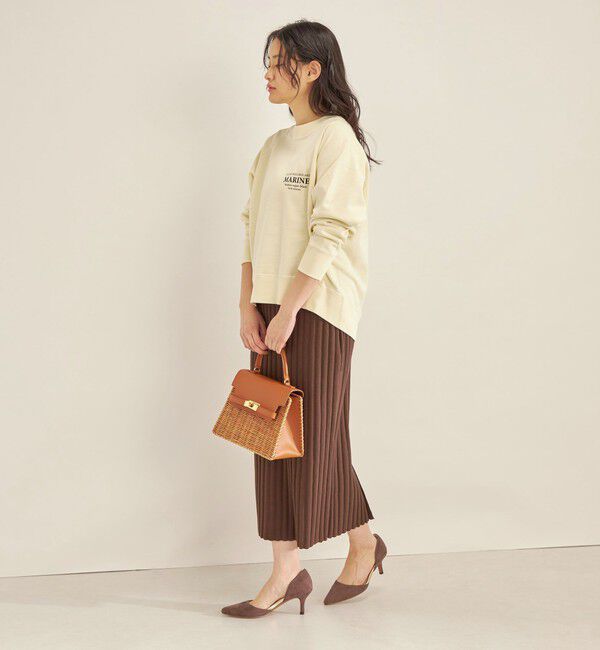 SHIPS for women「〈手洗い可能〉フェルガナ コットン ランダム リブ タイト スカート ◇」|スカート|