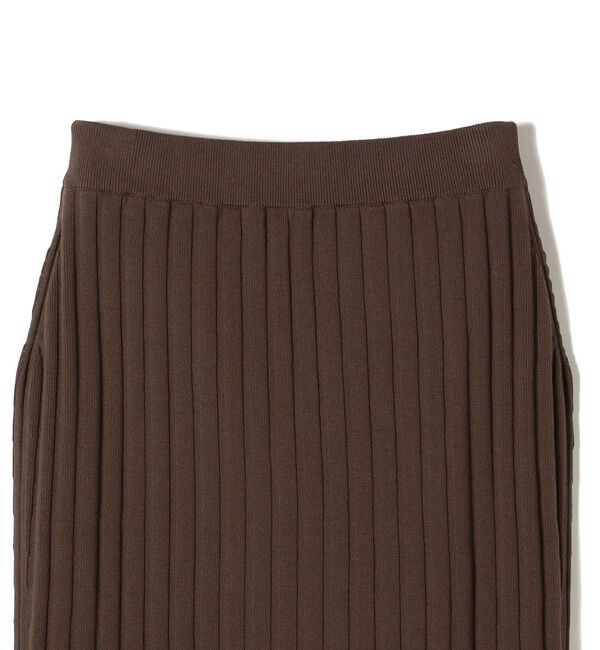 SHIPS for women「〈手洗い可能〉フェルガナ コットン ランダム リブ タイト スカート ◇」|スカート|