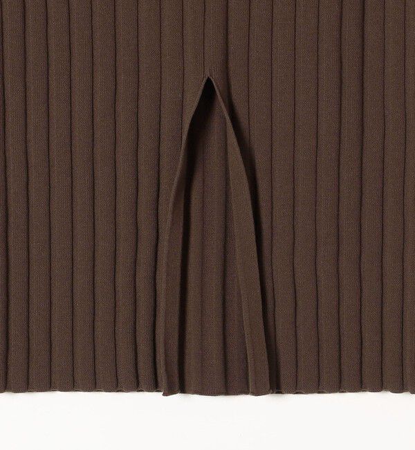 SHIPS for women「〈手洗い可能〉フェルガナ コットン ランダム リブ タイト スカート ◇」|スカート|