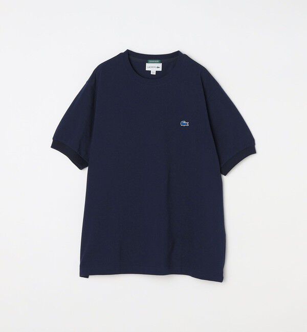 SHIPS any「【SHIPS any別注】LACOSTE: ワンポイント ロゴ ピケ クルーネック Tシャツ 24SS◇」|Tシャツ・カットソー|
