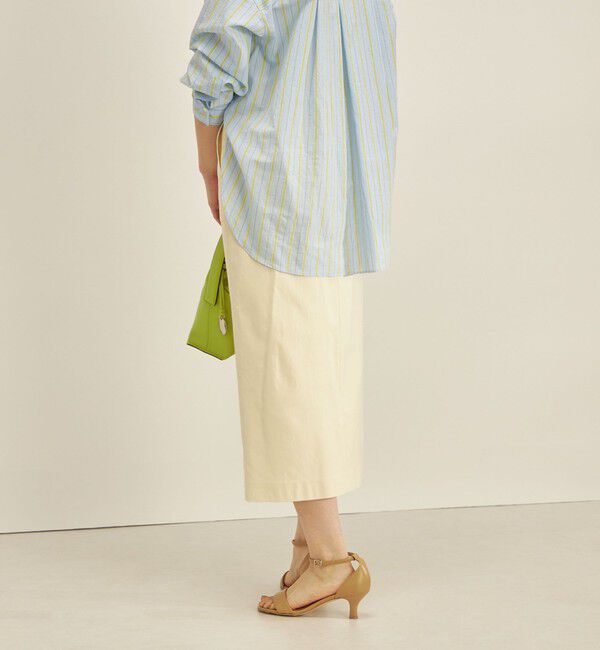 SHIPS for women「〈手洗い可能〉ハイストレッチ カラー タイト スカート」|スカート|