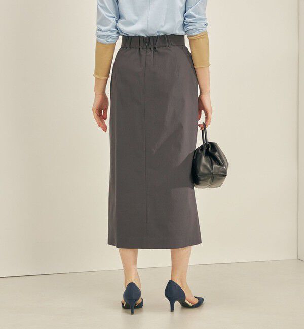 SHIPS for women「〈手洗い可能〉ハイストレッチ カラー タイト スカート」|スカート|