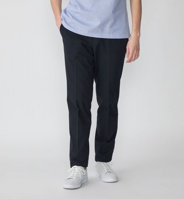 SHIPS「SHIPS: 〈ウエスト調整可能〉 ジャージ ドビー パンツ」|チノ|