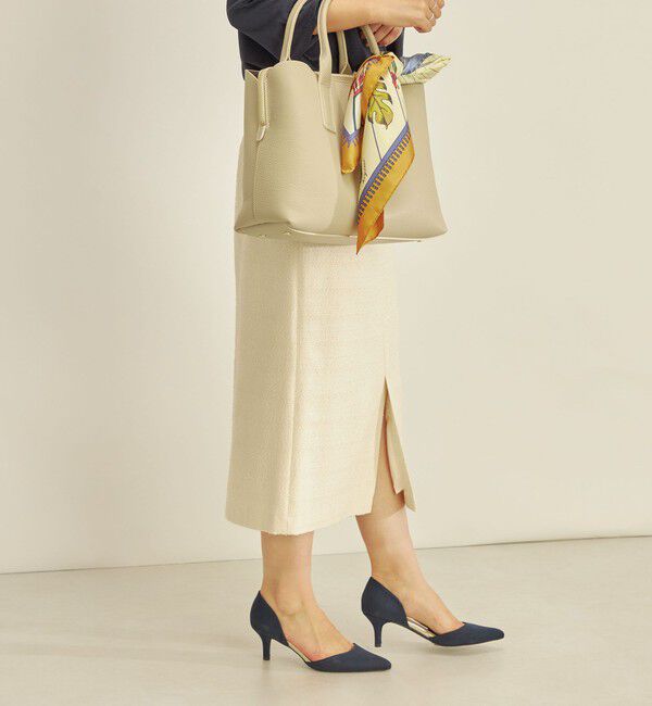 SHIPS for women「〈手洗い可能〉フロント ジップ ツイード タイト スカート」|スカート|