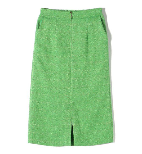 SHIPS for women「〈手洗い可能〉フロント ジップ ツイード タイト スカート」|スカート|