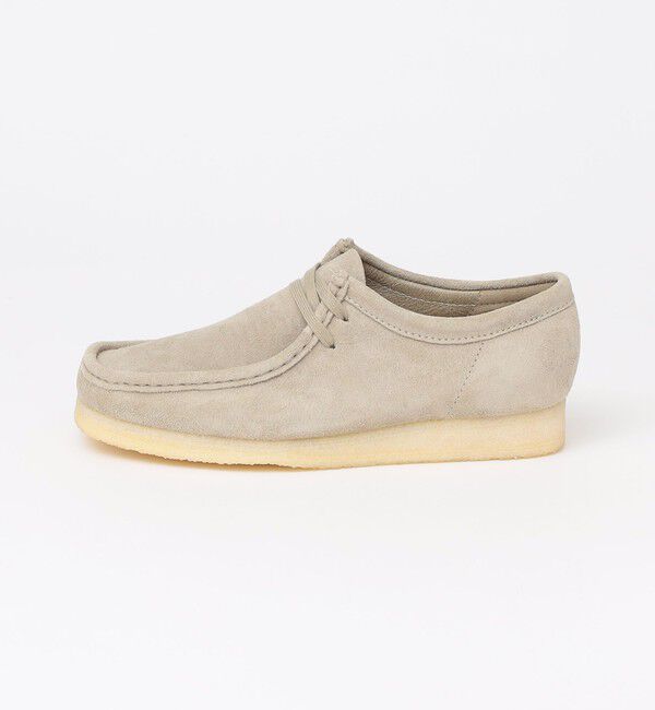 SHIPS「【SHIPS EXCLUSIVE】CLARKS: WALLABEE WHITE SOLE」|ショートブーツ|