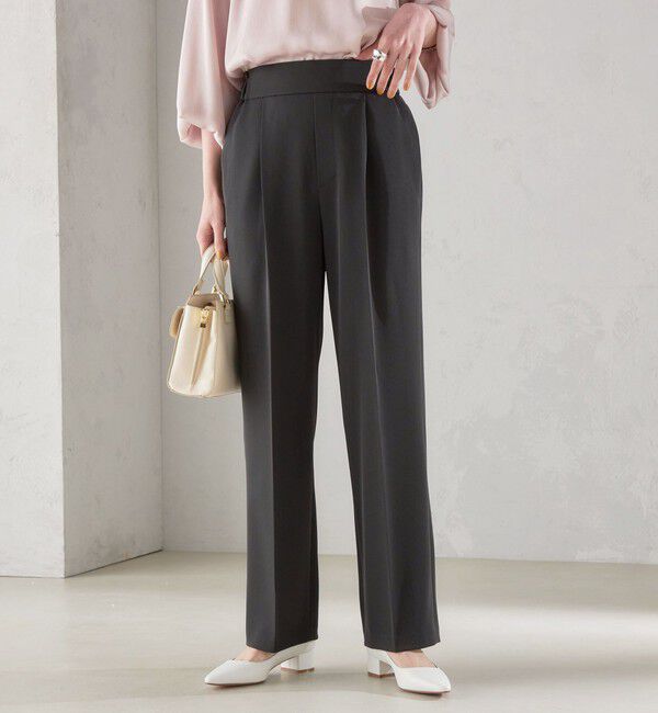 SHIPS for women「〈手洗い可能〉強撚 へビー ツイル ストレート パンツ 24SS ◇」|その他|