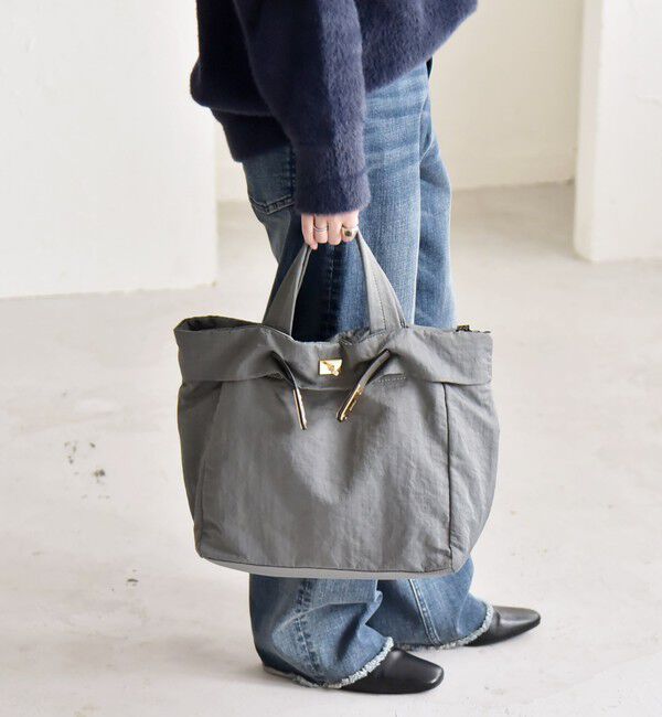 quaranciel「【累計販売1万点】quaranciel: ベルトデザイン 2way トートバッグ（A4対応）」|トートバッグ|