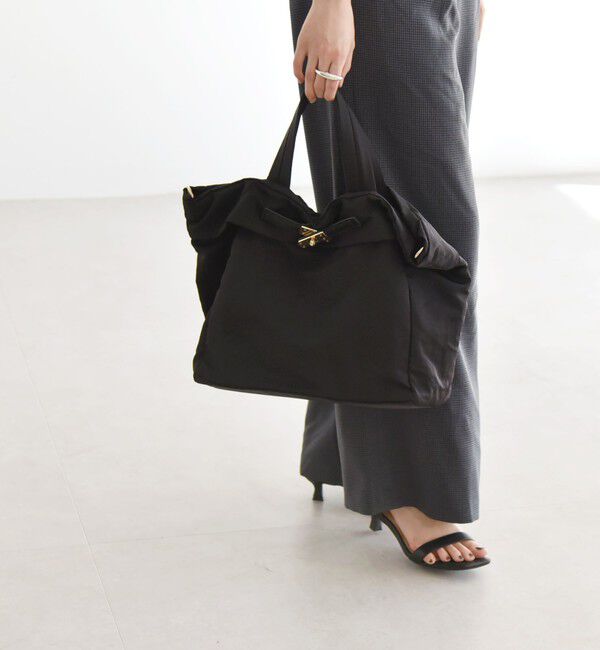 quaranciel「【累計販売1万点】quaranciel: ベルトデザイン 2way トートバッグ（A4対応）」|トートバッグ|