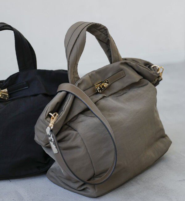 quaranciel「【累計販売1万点】quaranciel: ベルトデザイン 2way トートバッグ（A4対応）」|トートバッグ|