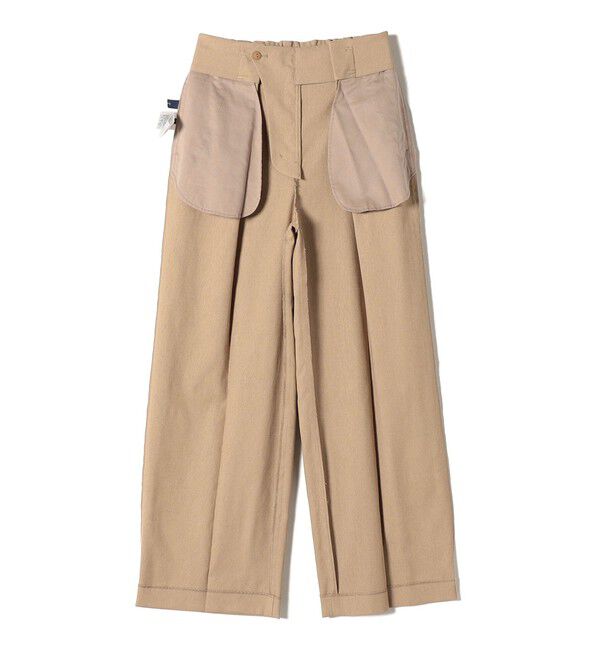 SHIPS for women「〈手洗い可能 〉ドライオックス フロント タック ストレート パンツ 25SS」|その他|