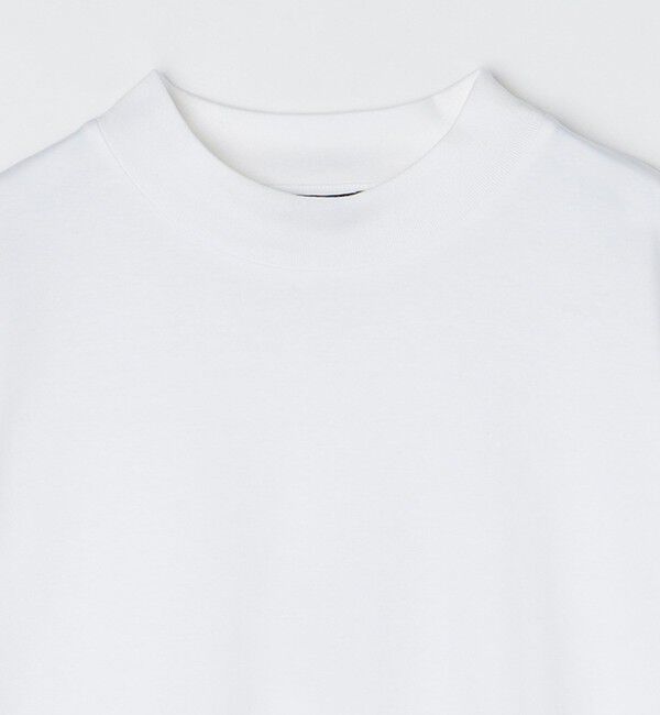 SHIPS「SHIPS: ALBINI モックネック ショートスリーブ Tシャツ」|Tシャツ・カットソー|