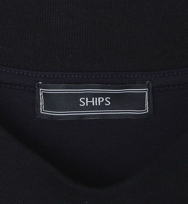 SHIPS「SHIPS: ALBINI モックネック ショートスリーブ Tシャツ」|Tシャツ・カットソー|