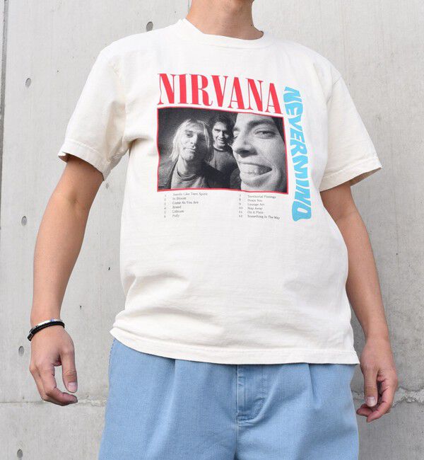 SHIPS any「GOOD ROCK SPEED: ミュージック グラフィック プリント バンド Tシャツ◇」|Tシャツ・カットソー|