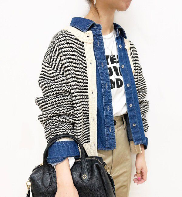 SHIPS for women「〈手洗い可能〉ジャカード プルオーバー」|ニット・セーター|