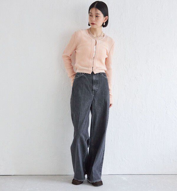 SHIPS for women「Wai＋:〈手洗い可能〉1/18ホック付 カーディガン」|カーディガン|