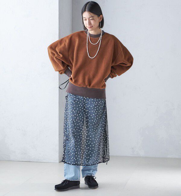 SHIPS for women「onit:〈洗濯機可能〉フリース ショート トップス」|Tシャツ・カットソー|