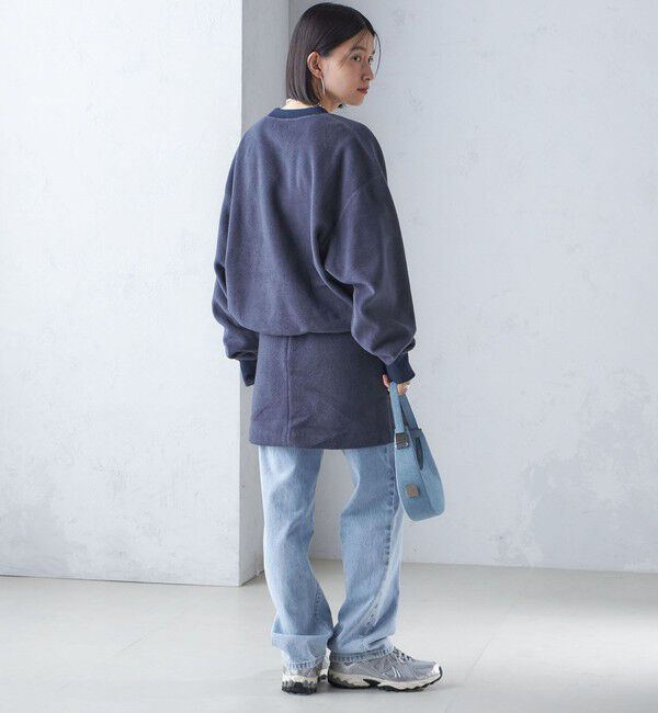 SHIPS for women「onit:〈洗濯機可能〉フリース ショート トップス」|Tシャツ・カットソー|