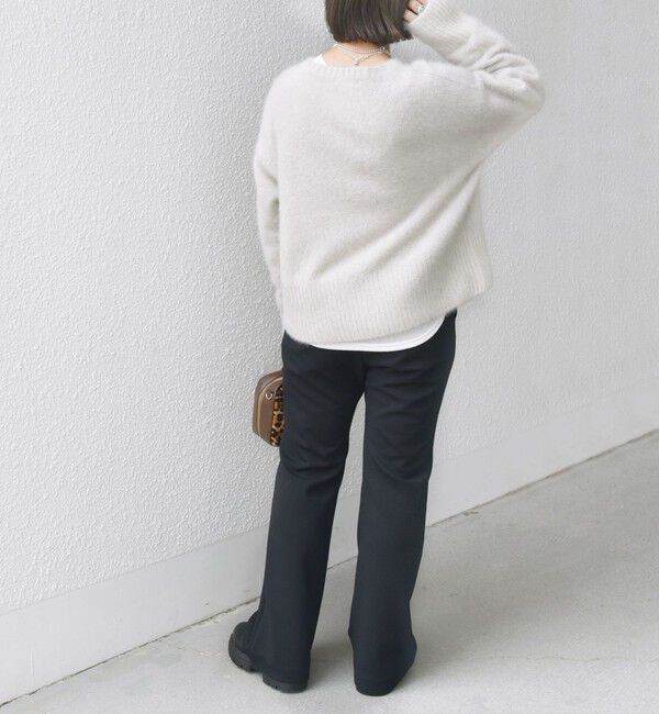 SHIPS for women「〈手洗い可能〉ストレッチ フレア パンツ」|その他|