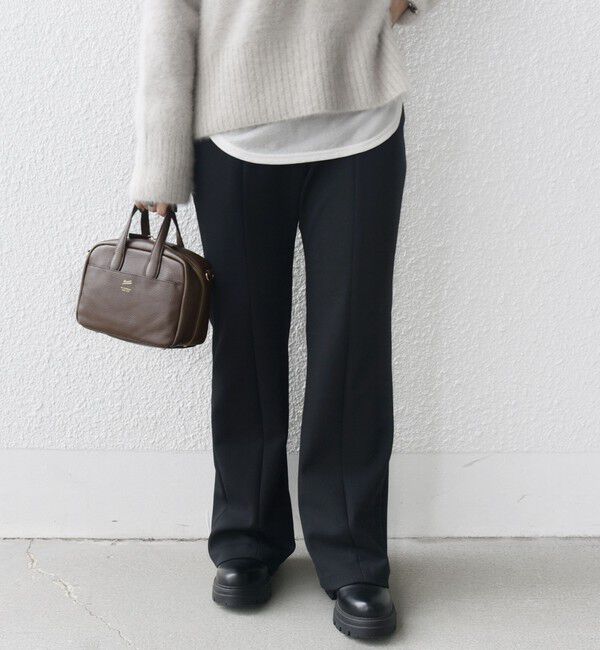 SHIPS for women「〈手洗い可能〉ストレッチ フレア パンツ」|その他|