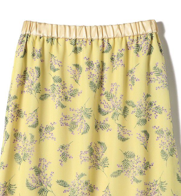 SHIPS for women「〈手洗い可能〉シアー レイヤード プリント スカート」|スカート|