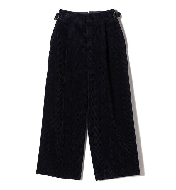 SHIPS for women「SHIPS Primary Navy Label:〈手洗い可能〉親子 コール ワイド パンツ」|その他|ネイビー