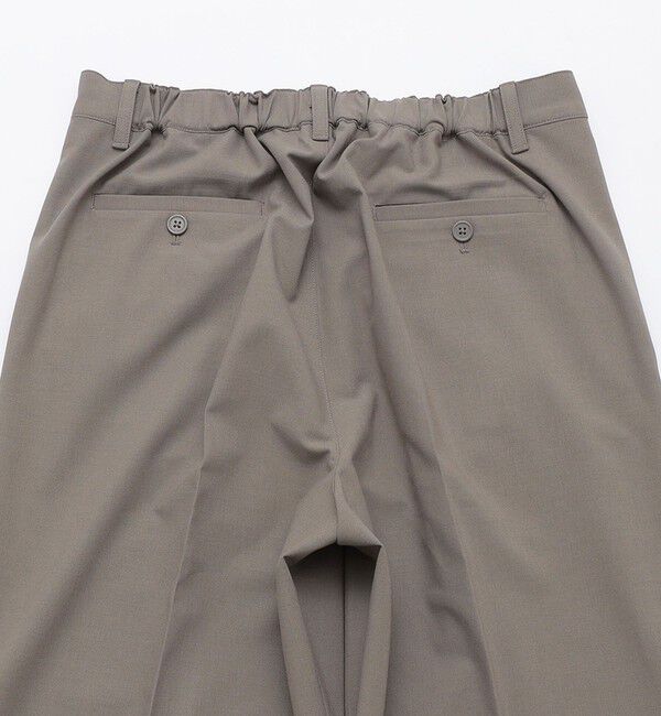 SHIPS「City Ambient Products: ツイル 2タック ワイド スラックス」|スラックス|