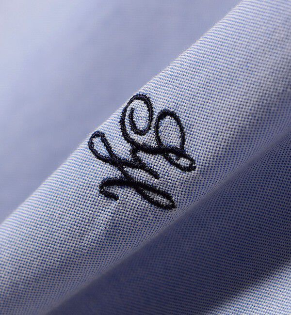 SHIPS for women「〈洗濯機可能〉オックス 刺繍 ショート スリーブ シャツ」|シャツ・ブラウス|