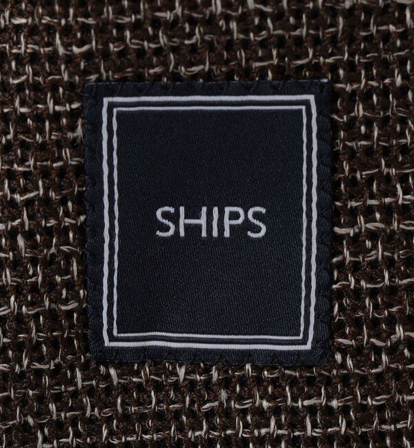 SHIPS「SHIPS: メッシュ メランジ ジャケット」|テーラードジャケット|