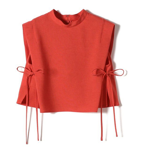 SHIPS for women「小泉里子コラボ:〈手洗い可能〉スラブ 綿麻混 ブラウス」|シャツ・ブラウス|