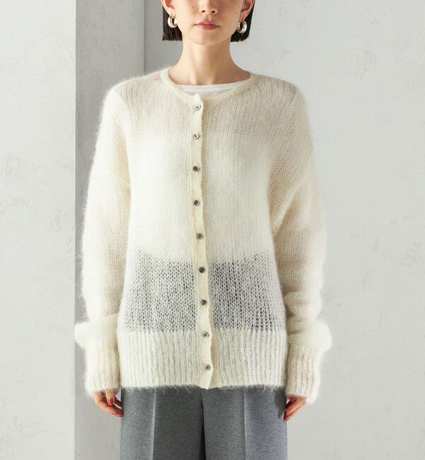 SHIPS for women「モヘヤ クルーネック カーディガン」|カーディガン|