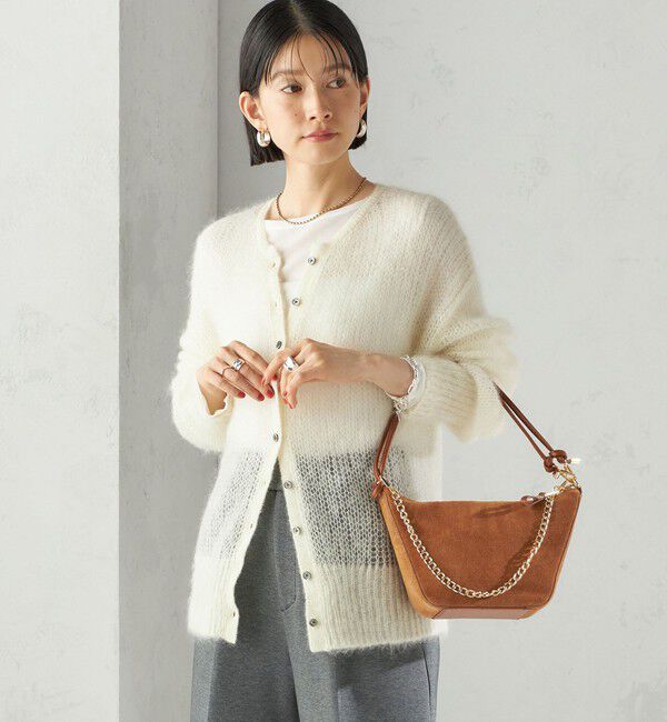 SHIPS for women「モヘヤ クルーネック カーディガン」|カーディガン|