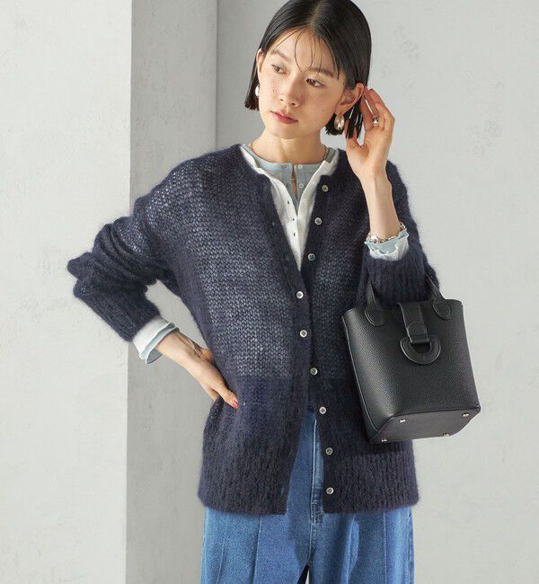 SHIPS for women「モヘヤ クルーネック カーディガン」|カーディガン|