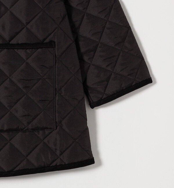 SHIPS any「Traditional Weatherwear: ARKLEY Aライン ミドル ノーカラー コート」|ノーカラーコート|