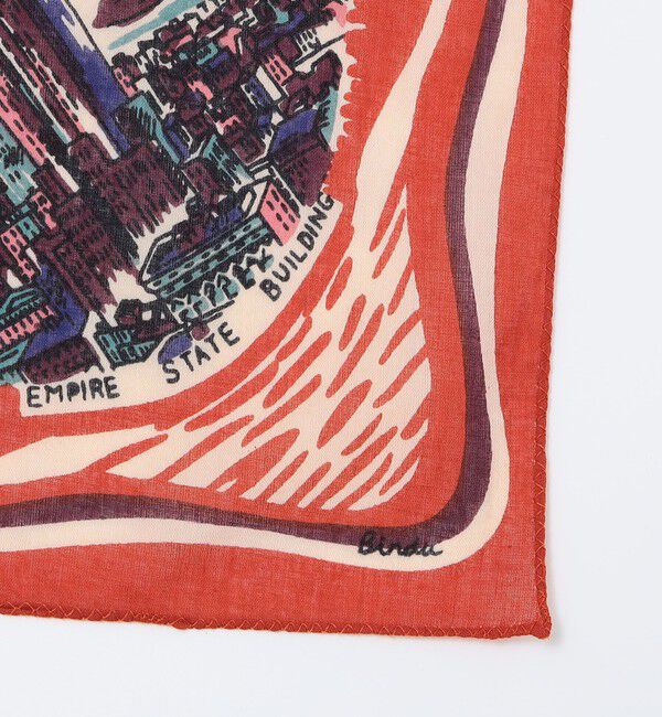 SHIPS「BINDU: PRINT BANDANA 25AW」|ハンカチ|