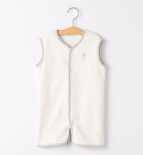 SHIPS KIDS「SHIPS KIDS:フリース スリーパー」|その他ベビーウェア|ホワイト系