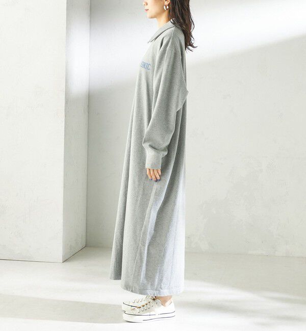 SHIPS for women「NINE CASE:〈洗濯機可能〉裏毛 スウェット ワンピース」|ワンピース|