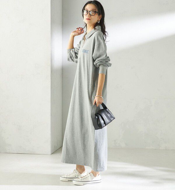 SHIPS for women「NINE CASE:〈洗濯機可能〉裏毛 スウェット ワンピース」|ワンピース|