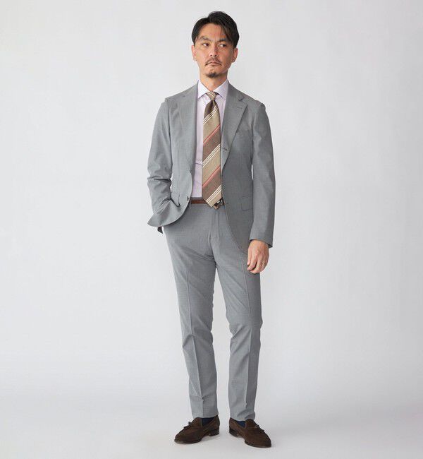 SHIPS「SHIPS:〈FUNCTION〉ライト アンストラクチャード スラックス(セットアップ対応)」|スラックス|