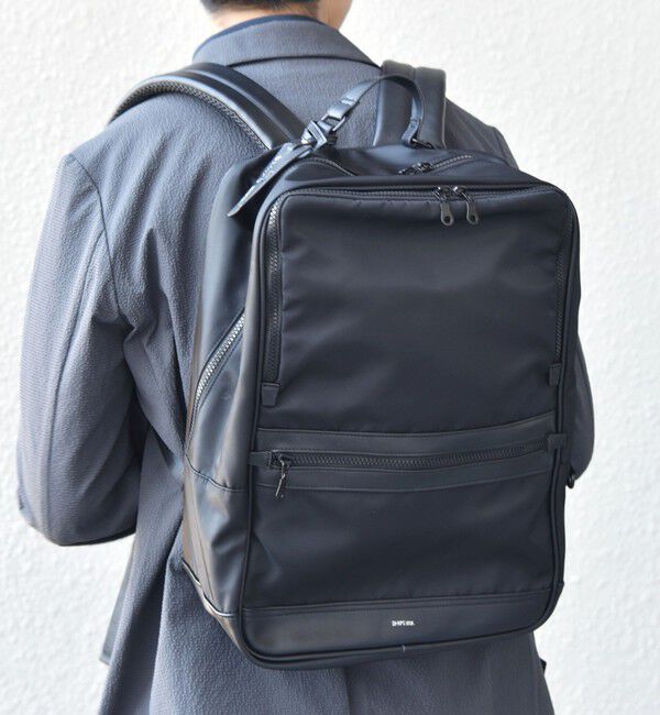 SHIPS any「SHIPS any:〈軽量〉ビジネス コンビ スクエア バックパック◆」|リュック|