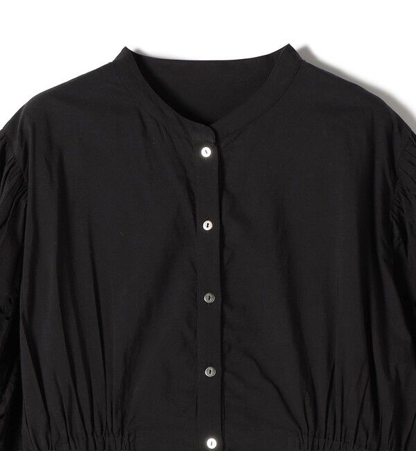 SHIPS for women「【SHIPS別注】Fanaka:〈手洗い可能〉シフリー ウエスト ギャザー ワンピース」|ワンピース|