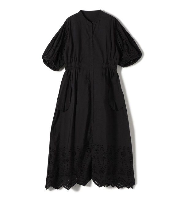 SHIPS for women「【SHIPS別注】Fanaka:〈手洗い可能〉シフリー ウエスト ギャザー ワンピース」|ワンピース|