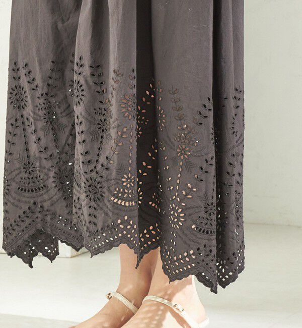 SHIPS for women「【SHIPS別注】Fanaka:〈手洗い可能〉シフリー ウエスト ギャザー ワンピース」|ワンピース|