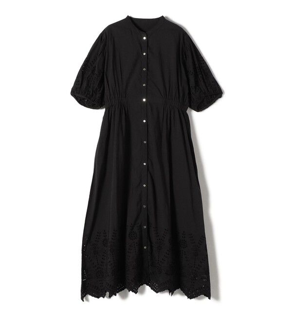 SHIPS for women「【SHIPS別注】Fanaka:〈手洗い可能〉シフリー ウエスト ギャザー ワンピース」|ワンピース|