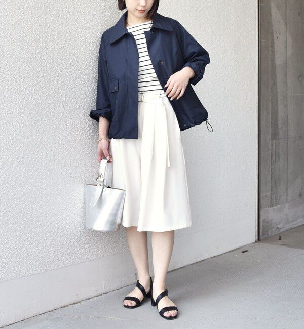 SHIPS Colors 「SHIPS Colors:〈手洗い可能〉リブ 5分袖 ニット◇」|ニット・セーター|