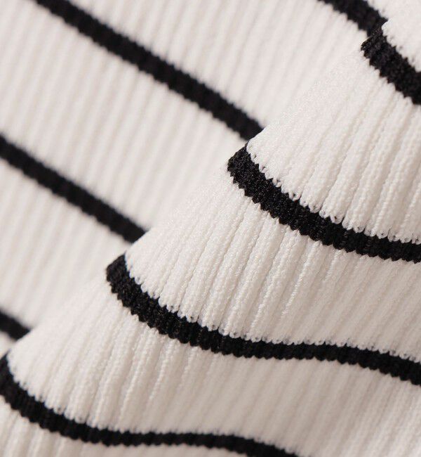 SHIPS Colors 「SHIPS Colors:〈手洗い可能〉リブ 5分袖 ニット◇」|ニット・セーター|