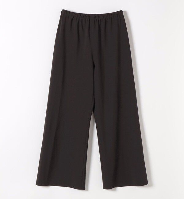 quaranciel「《予約》quaranciel:〈手洗い可能〉バイアス ストレッチ イージー ワイド パンツ」|その他|