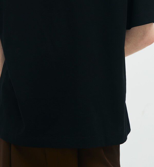 CABaN「CABaN コットン ドロップショルダークルーネックプルオーバー」|Tシャツ・カットソー|