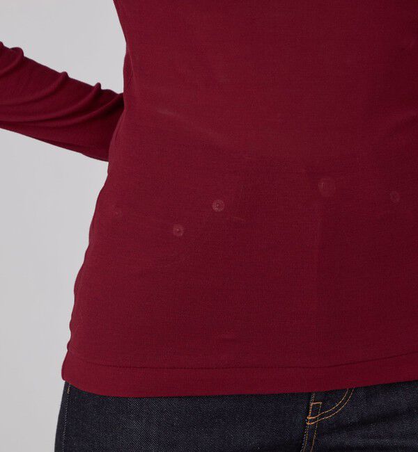 MACPHEE「シアージャージー タートルネックプルオーバー」|Tシャツ・カットソー|