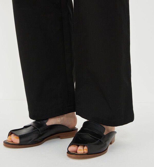 GALERIE VIE「ドライコットンチノ ストレートパンツ」|チノ|